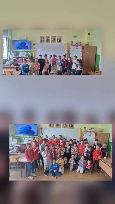 Вълнуваща съвместна работилница между учениците от 3 "а" клас към СУ "Христо Ясенов" и децата от четвърта група "Мечо Пух" към ДГ "Слънчице" 1