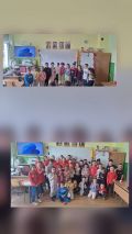 Вълнуваща съвместна работилница между учениците от 3 "а" клас към СУ "Христо Ясенов" и децата от четвърта група "Мечо Пух" към ДГ "Слънчице" - ДГ Слънчице - Етрополе