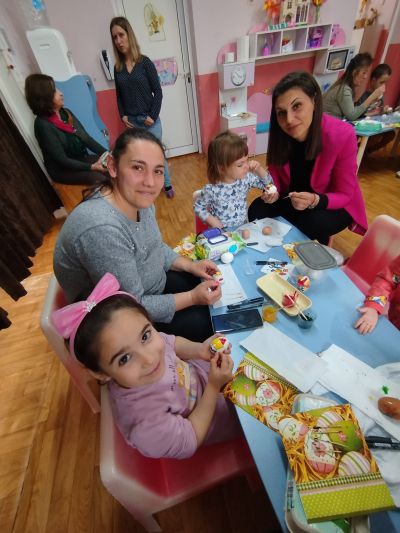 "Великденска работилничка в първа група "Пчеличка" 8