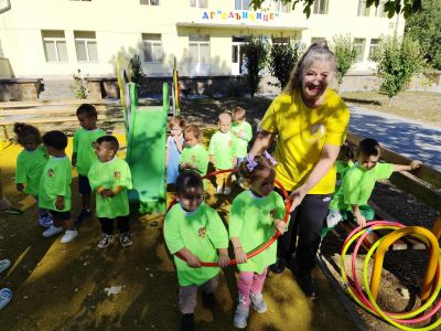 "Активни, здрави и щастливи"  - Европейски ден на спорта в ДГ "Слънчице" 14