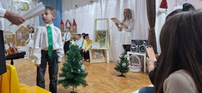 "Коледа" - празник в четвърта група "Усмивка" - ДГ Слънчице - Етрополе